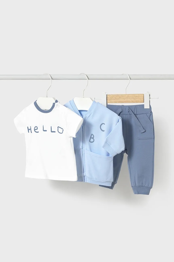 Mayoral Newborn Trening bebelusi albastru 1802.1Q.Newborn.PPYH