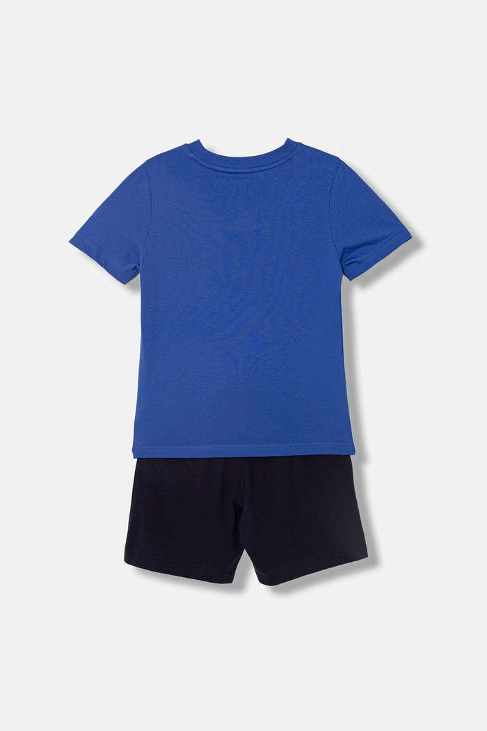 Puma set de bumbac pentru copii ESS 2 COLOR No. 1 Logo Tee and Shorts Set 686298 violet SS26