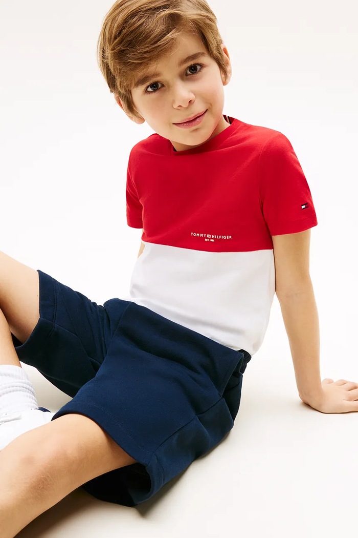 Dětská souprava Tommy Hilfiger KB0KB09620.86.122.PPYA červená
