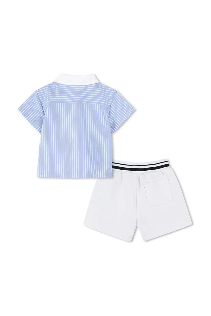 Karl Lagerfeld Compleu bebe Z30507.60.81 albastru SS25