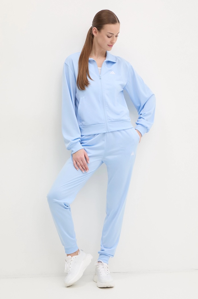 Анцуг adidas Feelcozy трикотаж син JD2704
