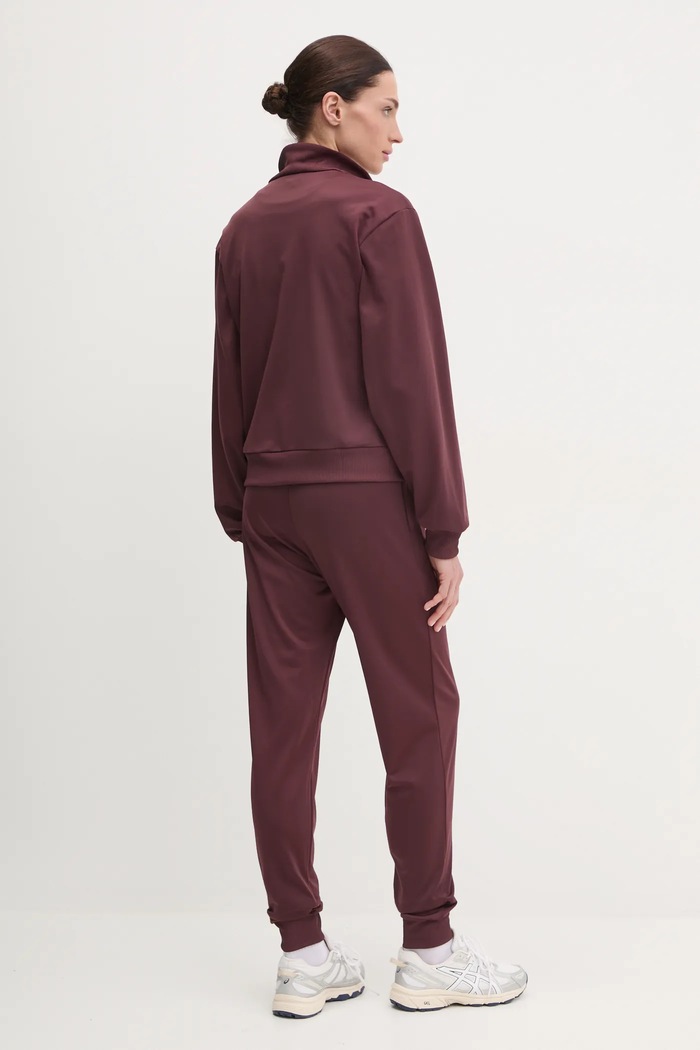 adidas tuta da ginnastica Feelcozy JD2705 granata SS25