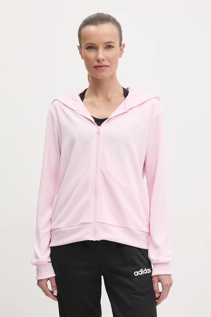 Oblačila Trenirka adidas LINEAR TS JD2702 roza