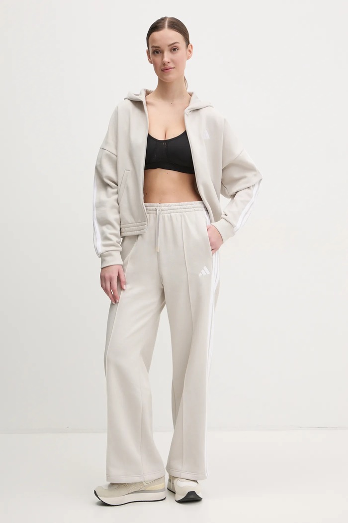 Tepláková souprava adidas ENERGIZE pletenina béžová JD2667