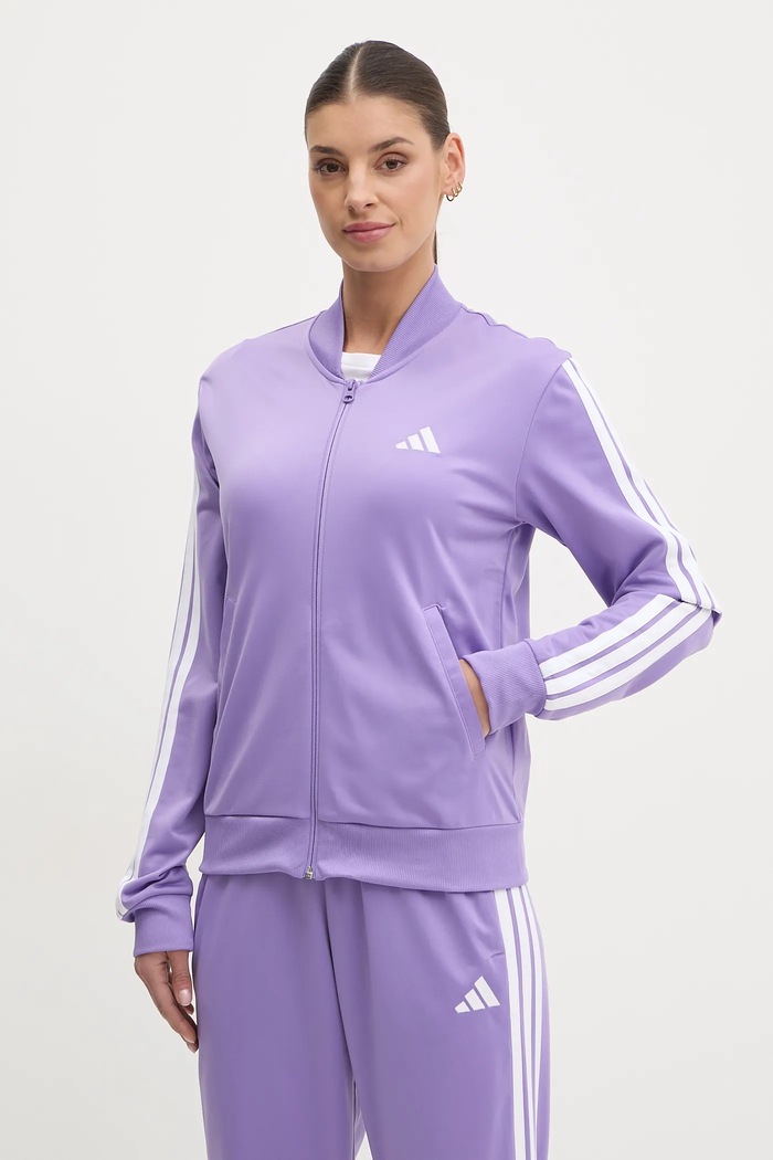 adidas dres 3-Stripes JD2690 fioletowy SS25