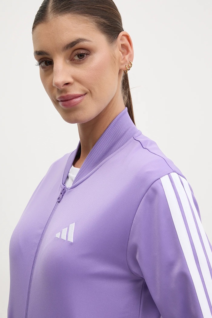 adidas dres 3-Stripes JD2690 fioletowy