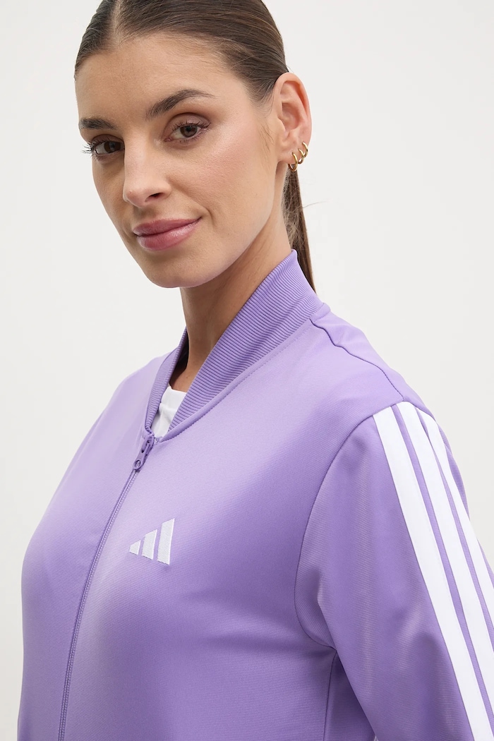 adidas dres 3-Stripes JD2690 fioletowy