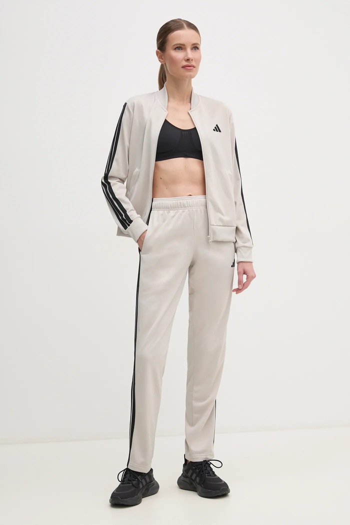Trenirka adidas 3-Stripes Pletenina bež JY1769