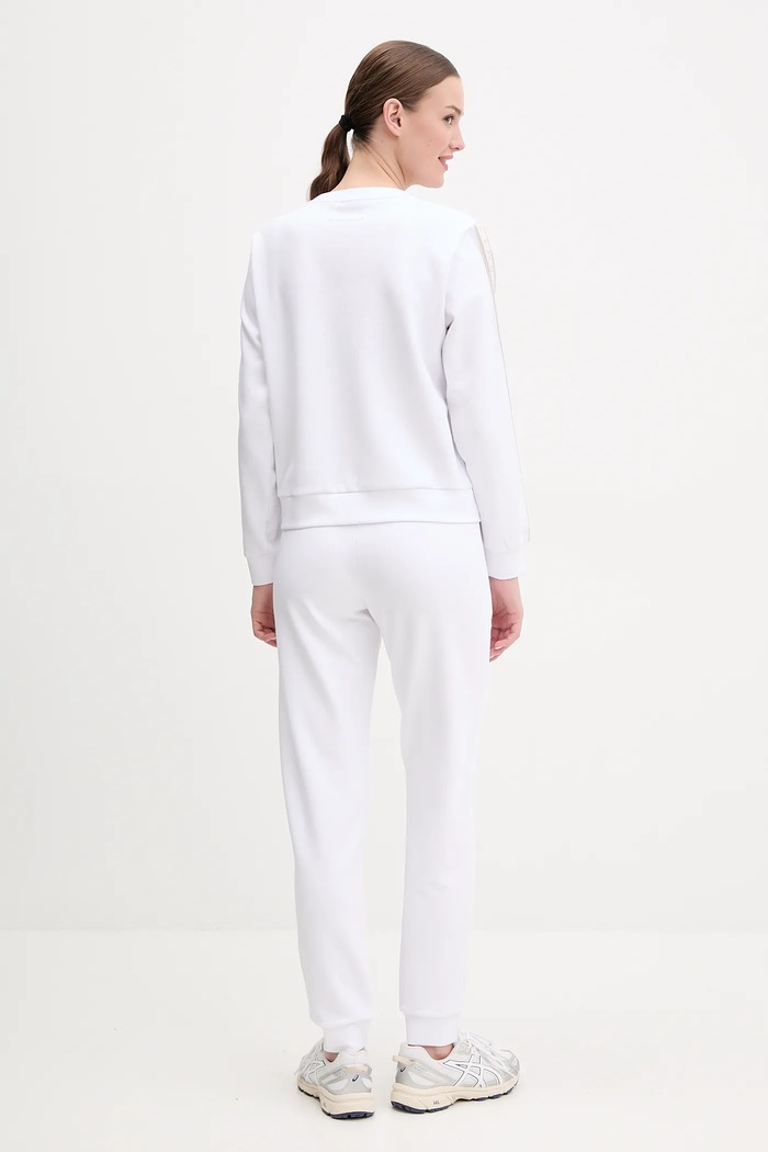 Abbigliamento EA7 Emporio Armani tuta da ginnastica AF12501.7W000283 bianco
