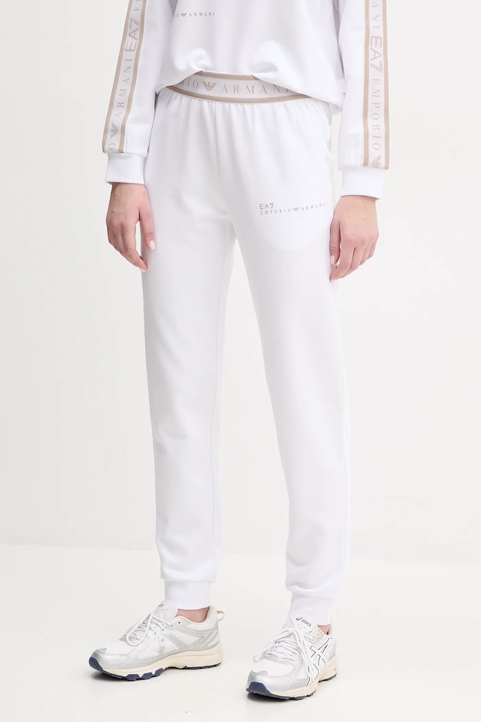 EA7 Emporio Armani tuta da ginnastica bianco AF12501.7W000283