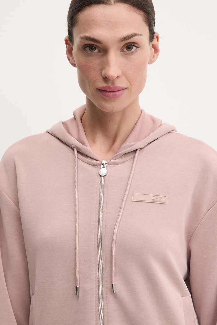 Tepláková souprava EA7 Emporio Armani AF12643.7W000119 růžová