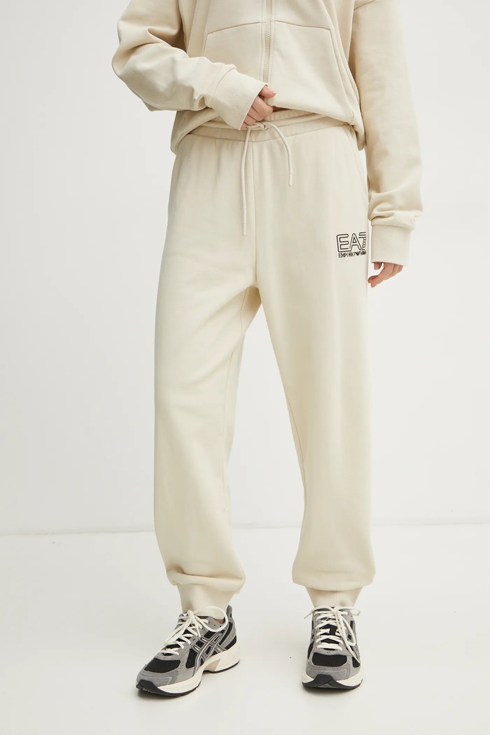 EA7 Emporio Armani dres beżowy AF12473.7W000110