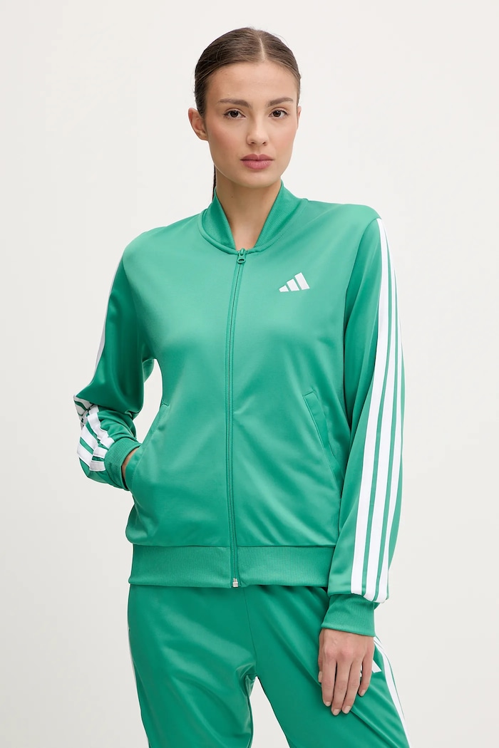 adidas melegítő szett 3-Stripes JD2687 zöld AW25