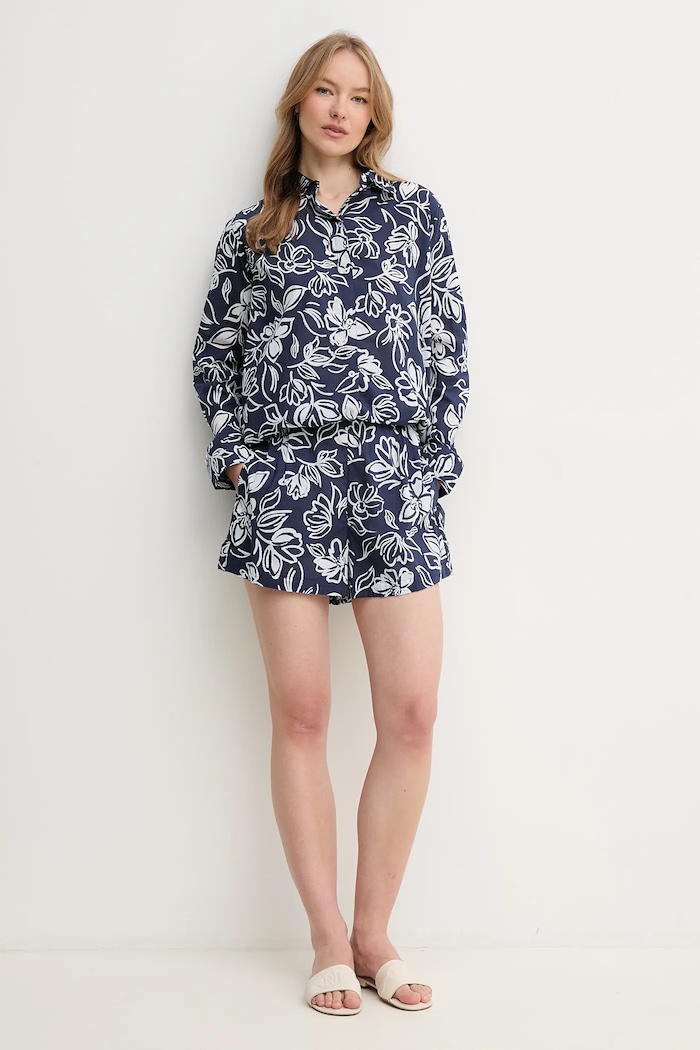 Lauren Ralph Lauren komplet bawełniany 20527279 granatowy SS25
