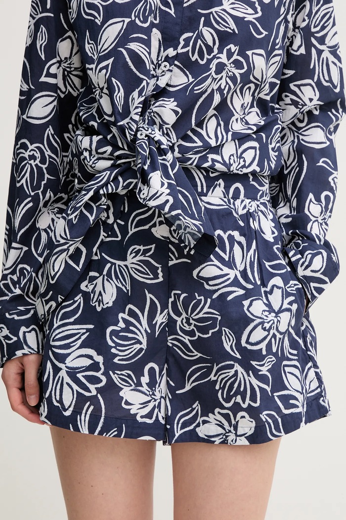Lauren Ralph Lauren komplet bawełniany granatowy 20527279