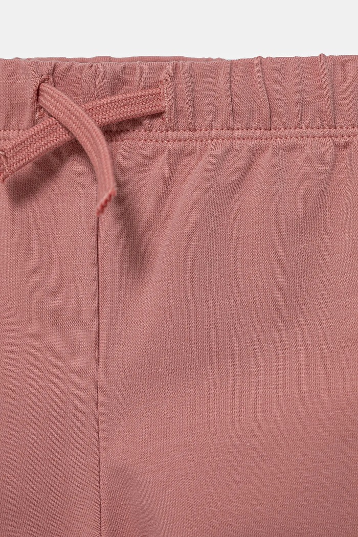 Dziewczynka Calvin Klein Jeans dres bawełniany niemowlęcy IN0IN00288.G.PPYA różowy