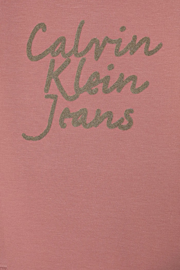 Calvin Klein Jeans dres bawełniany niemowlęcy różowy IN0IN00288.G.PPYA