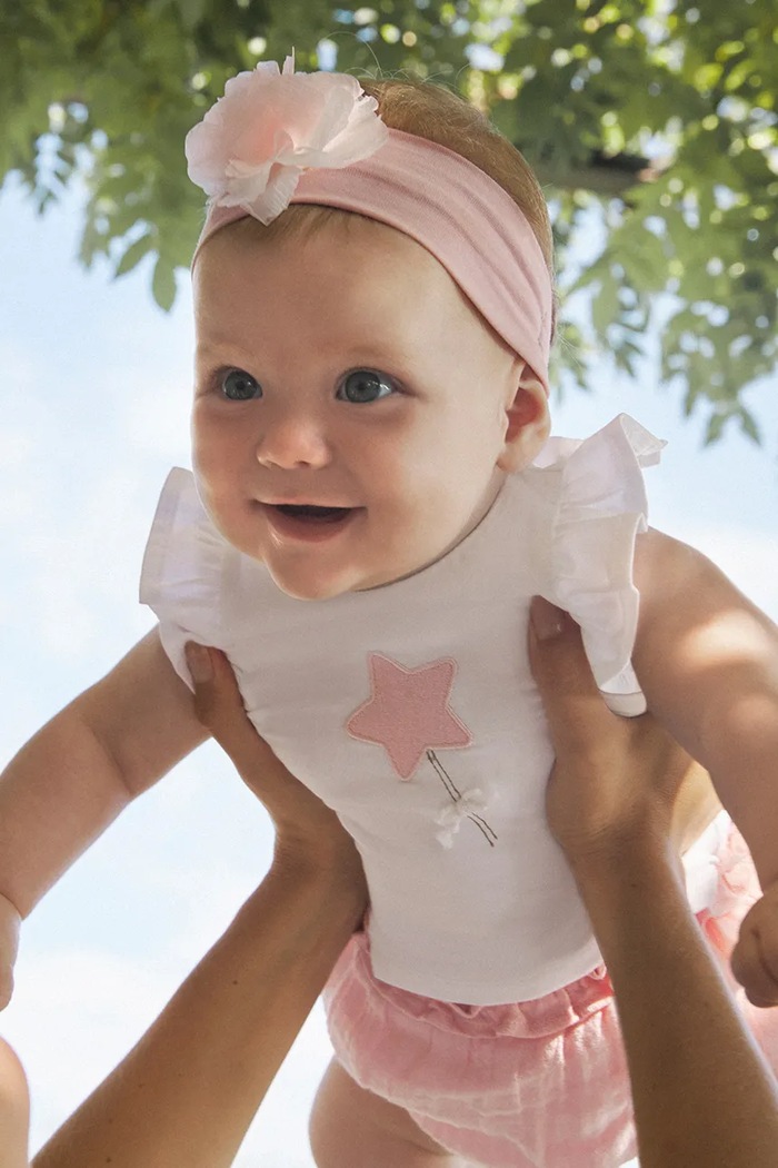 Mayoral Newborn compleu bebe roz 1255.2B.Newborn.PPYH
