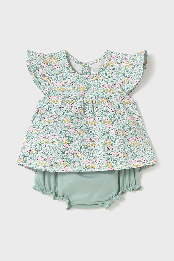 Mayoral Newborn compleu bebe 2-pack 1663.2C.Newborn.PPYH turcoaz SS25