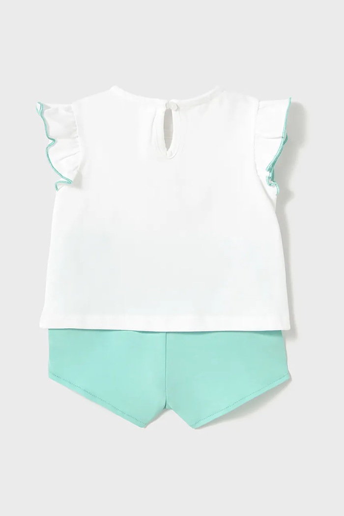 Момиче Комплект за бебета Mayoral Newborn (2 броя) 1671.2T.Newborn.PPYH тюркоазен