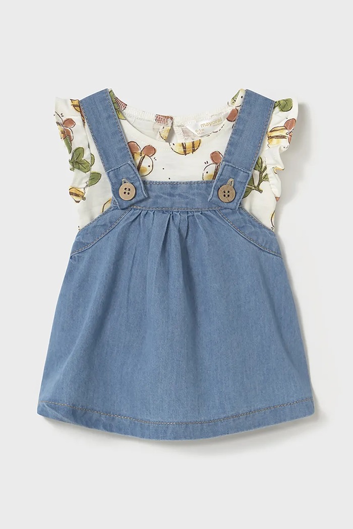 Mayoral Newborn compleu bebe panza albastru 1875.2Q.Newborn.PPYH