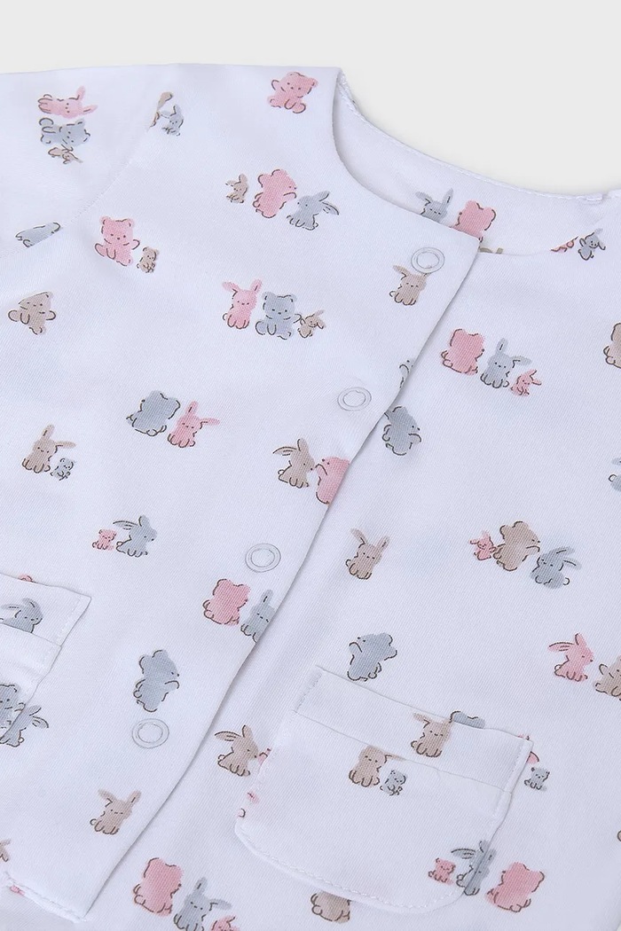 Komplet za bebe Mayoral Newborn 9910.G.1A.Newborn.PPYH roza SS25
