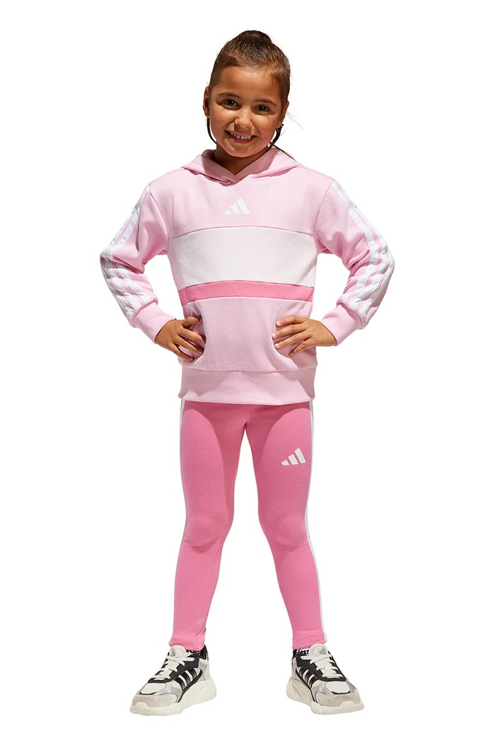 adidas completo bambino/a maglia rosa JC7475