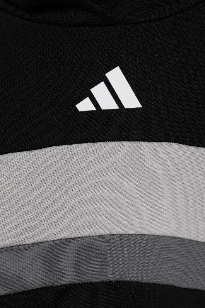 Dětská tepláková souprava adidas SPORTY STREET černá JI6218