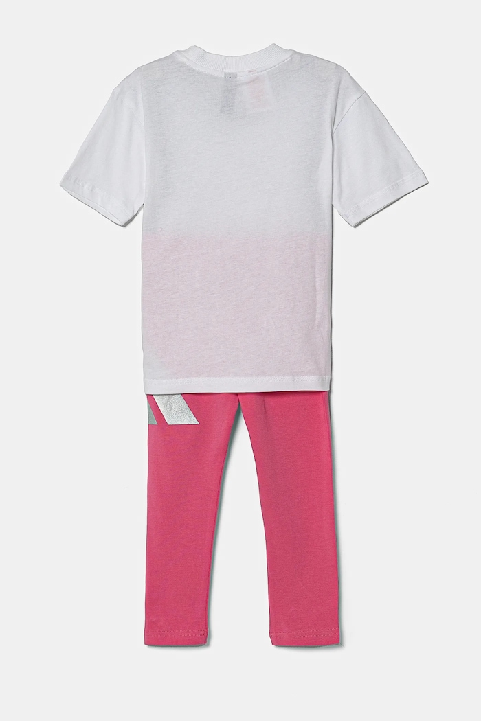 Dievča Detská súprava adidas JC7524 biela