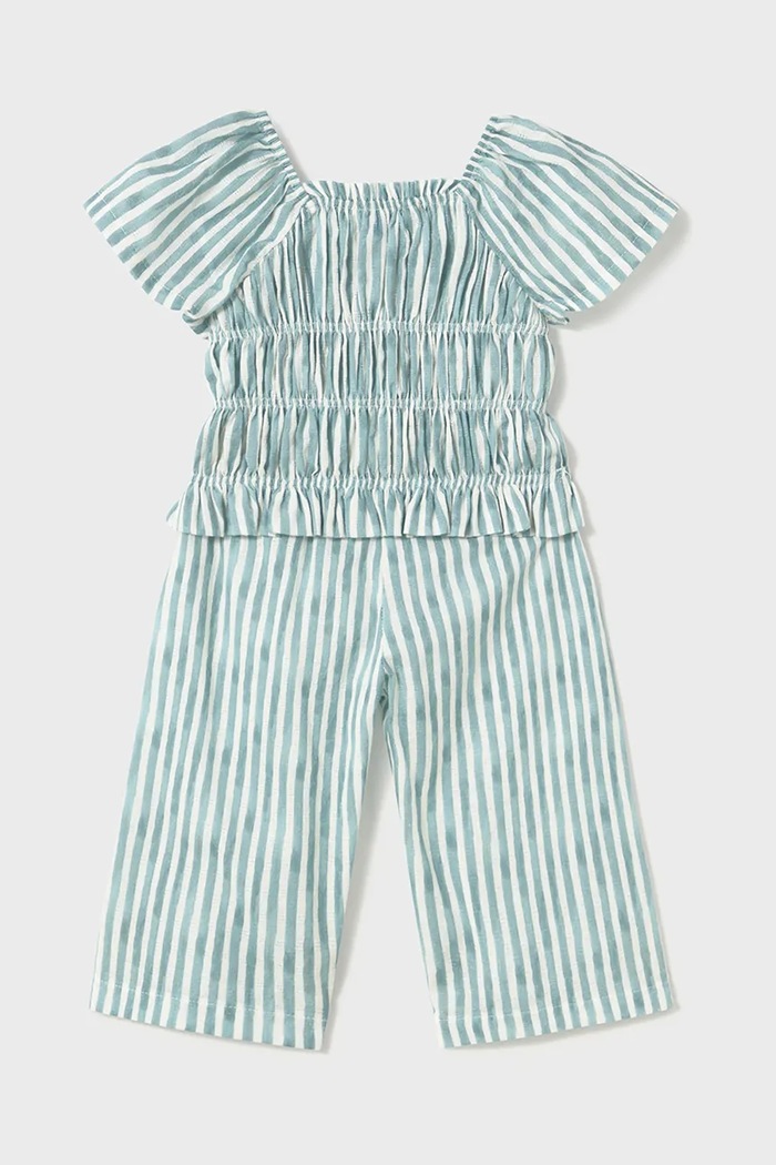 Fete Mayoral Set de bumbac pentru copii 1573.4D.Baby.PPYH verde