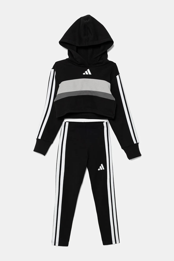 Dětská tepláková souprava adidas JY0519 černá AW25