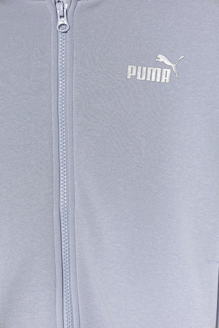 Κοριτσίστικα Παιδική φόρμα Puma Metallic Hooded Sweat Suit TR 686305 μπλε