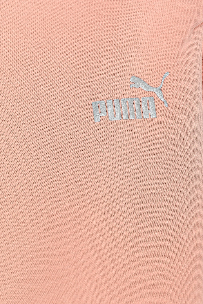Puma dres dziecięcy Metallic Hooded Sweat Suit TR pomarańczowy 686305