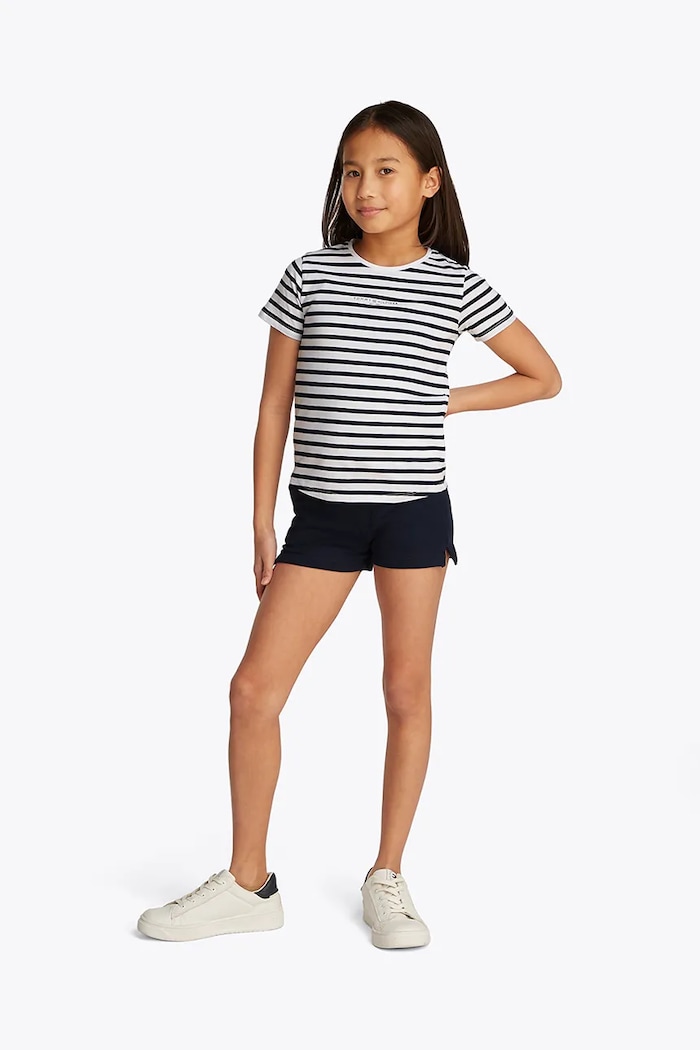 Dětská souprava Tommy Hilfiger hladký námořnická modř KG0KG08454.128.176.PPYA