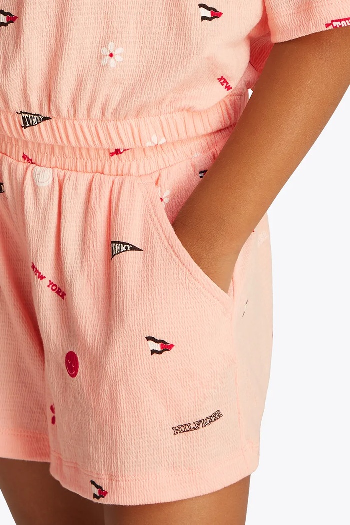 Otroški komplet Tommy Hilfiger oranžna KG0KG08536.74.122.PPYA