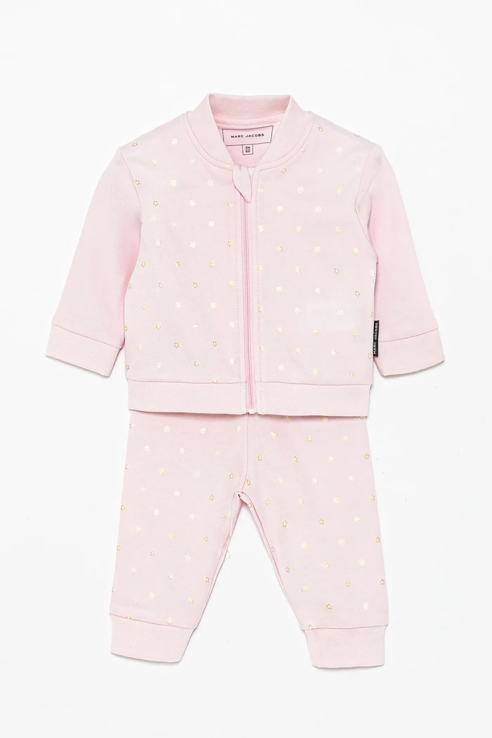 Marc Jacobs komplet niemowlęcy W60512.60.81 różowy SS25