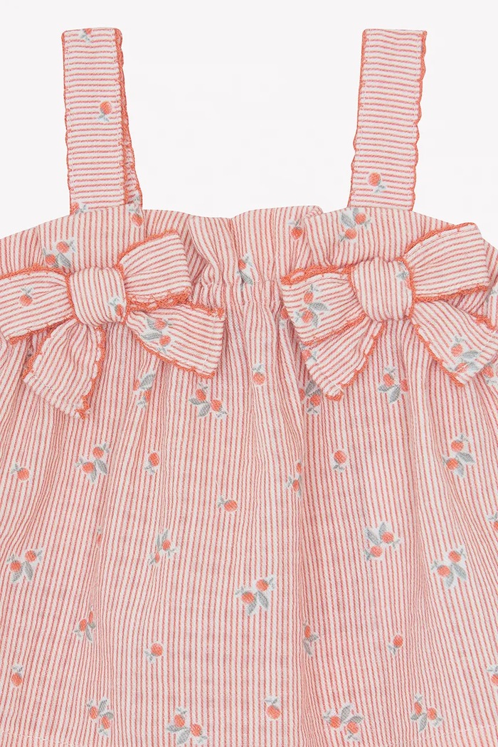 Tartine et Chocolat completo in cotone neonato/a CA37001.60.74 arancione