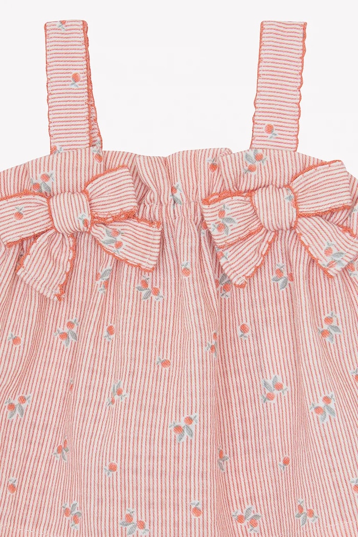 Tartine et Chocolat completo in cotone neonato/a CA37001.60.74 arancione