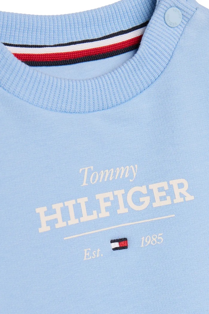 CHLAPEC Kojenecká tepláková souprava Tommy Hilfiger KN0KN01978.PPYA modrá