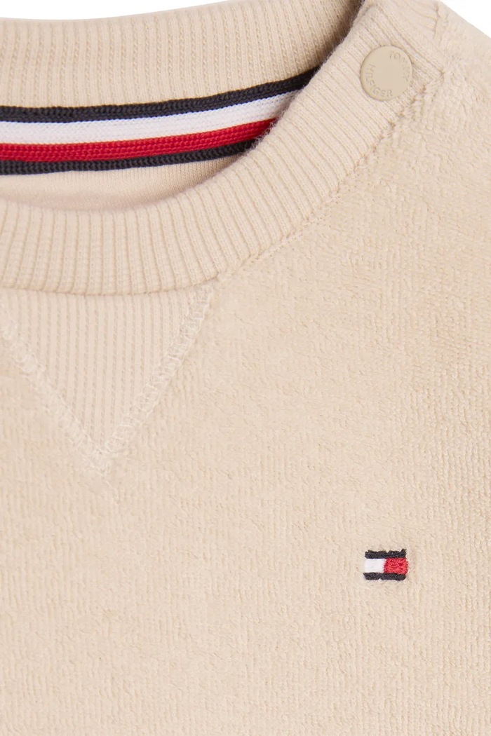 Dječaci Pamučna trenirka za bebe Tommy Hilfiger KN0KN01980.PPYA bež