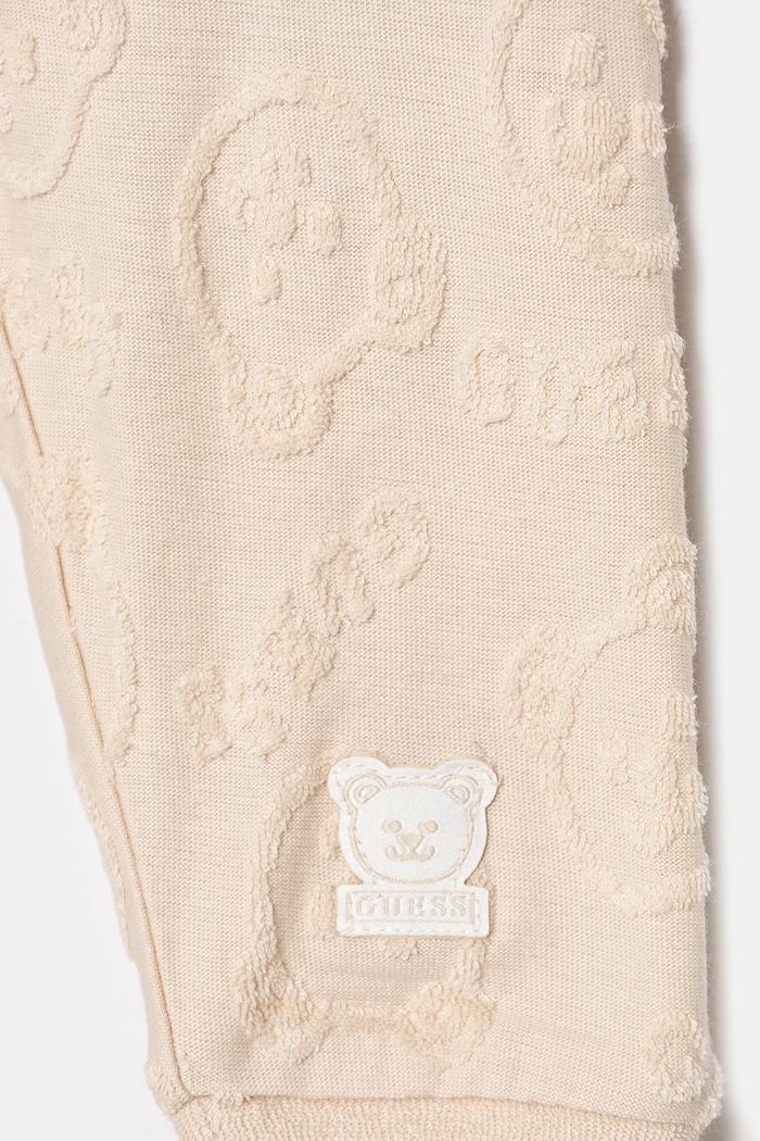Guess komplet bawełniany niemowlęcy beżowy H4RW14.KBU64.PPYA
