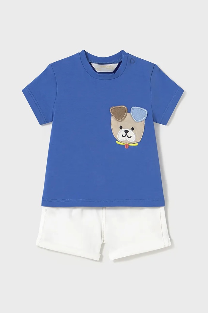 Mayoral Newborn compleu bebe tricotaj albastru 1216.1N.Newborn.PPYH