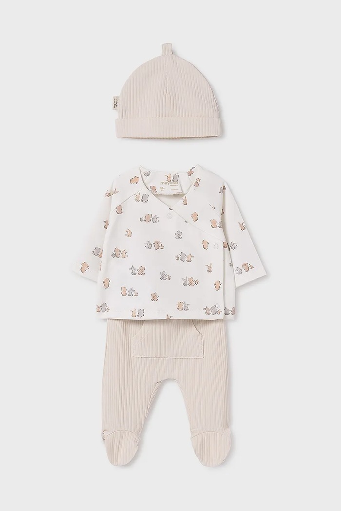 Mayoral Newborn set per bambini 9906.1A.Newborn.PPYH beige SS25