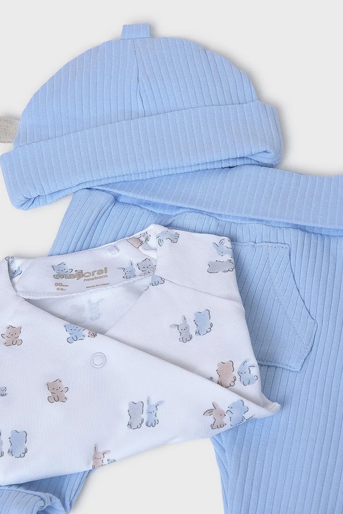 Mayoral Newborn compleu bebe 9906.1A.Newborn.PPYH albastru SS25