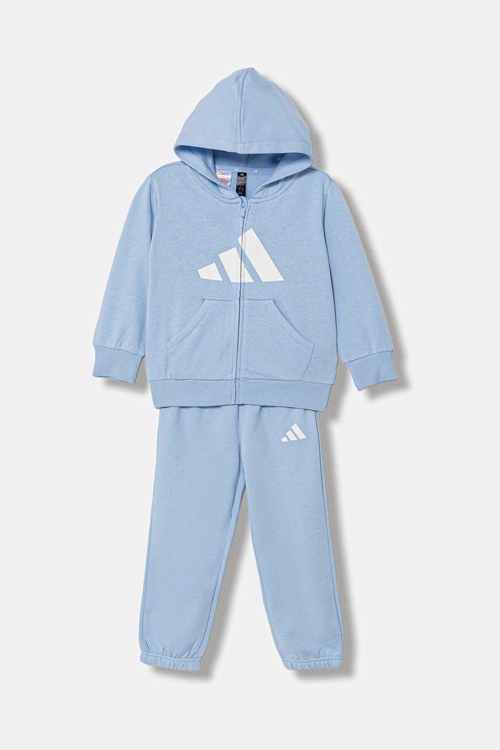 adidas dres niemowlęcy dzianina niebieski JE3971