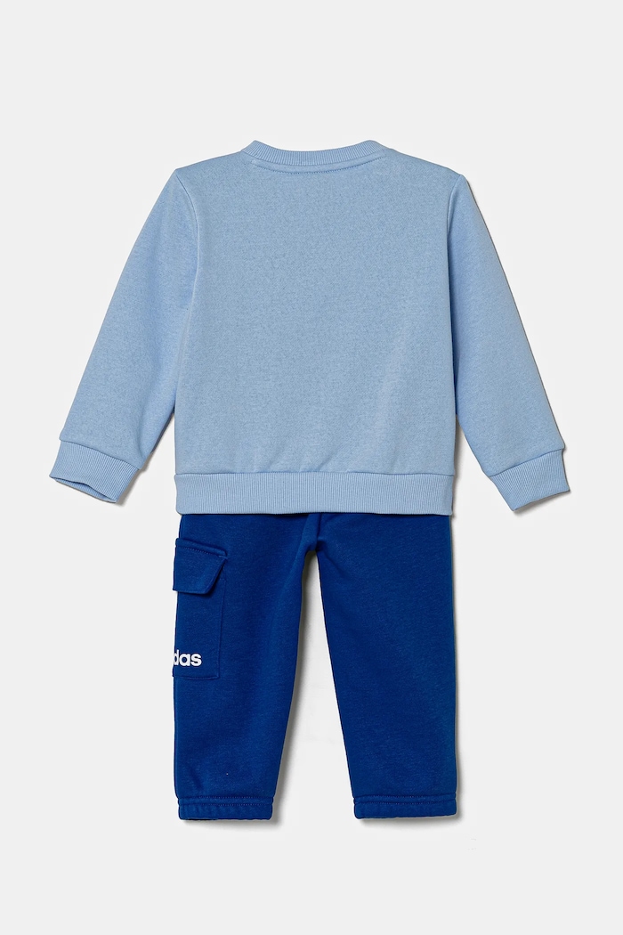 adidas dres dziecięcy JE1381 niebieski SS25