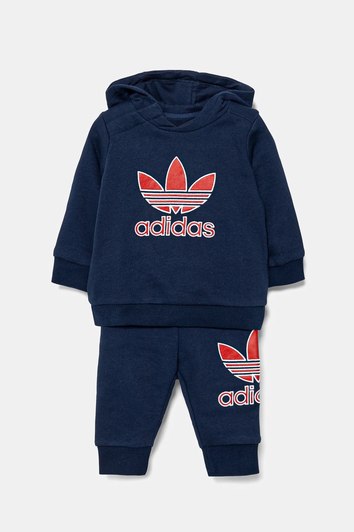 adidas Originals Dětská tepláková souprava adidas Originals námořnická modř JC6592