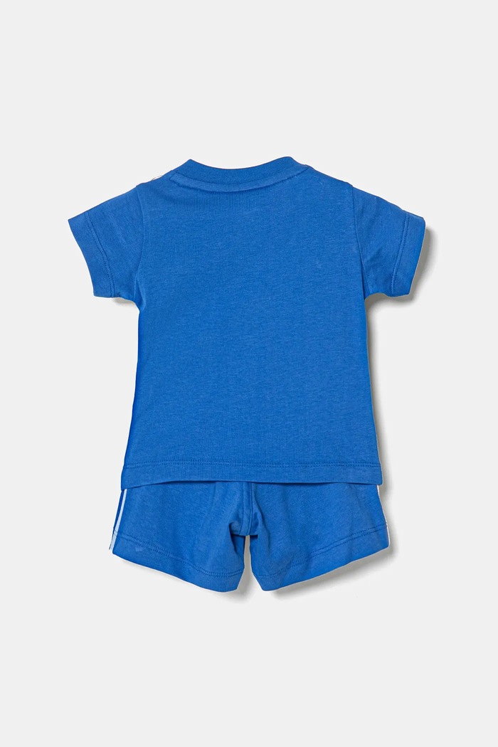 adidas Originals komplet bawełniany dziecięcy JC6581 niebieski SS25