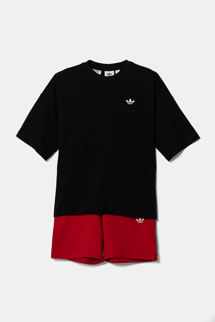 Dětská souprava adidas Originals JD0639 černá SS25