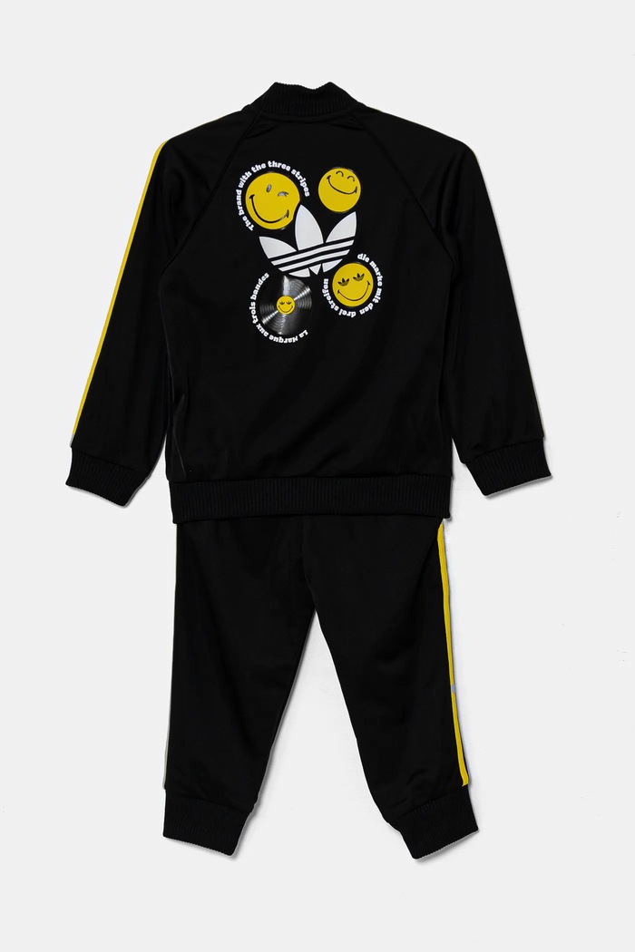 adidas Originals dres dziecięcy x Smiley World JD2874 czarny SS25